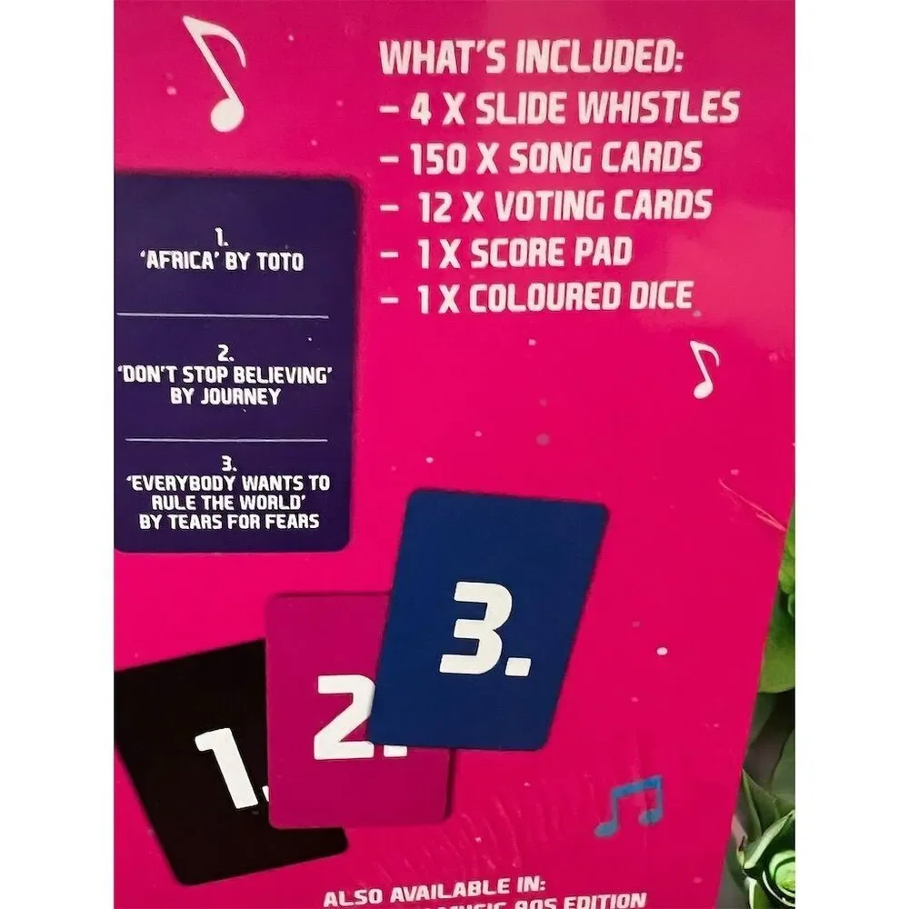 Play That Funky Music Guess The Song Game Fun Friends Family Party Trivia 80s
